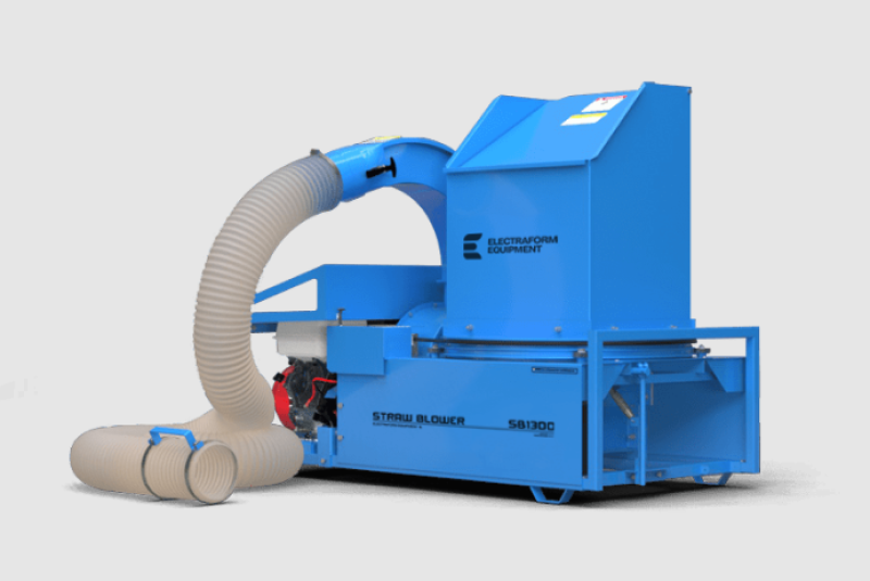 blue Electraform strawblower product shot