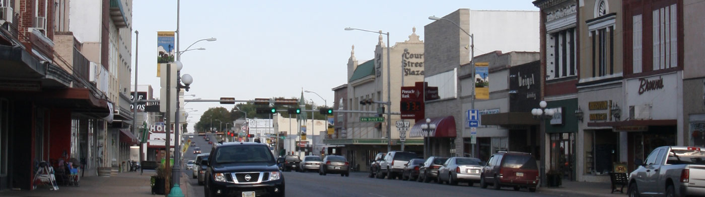 downtown view of Beatrice, Gage County, NE